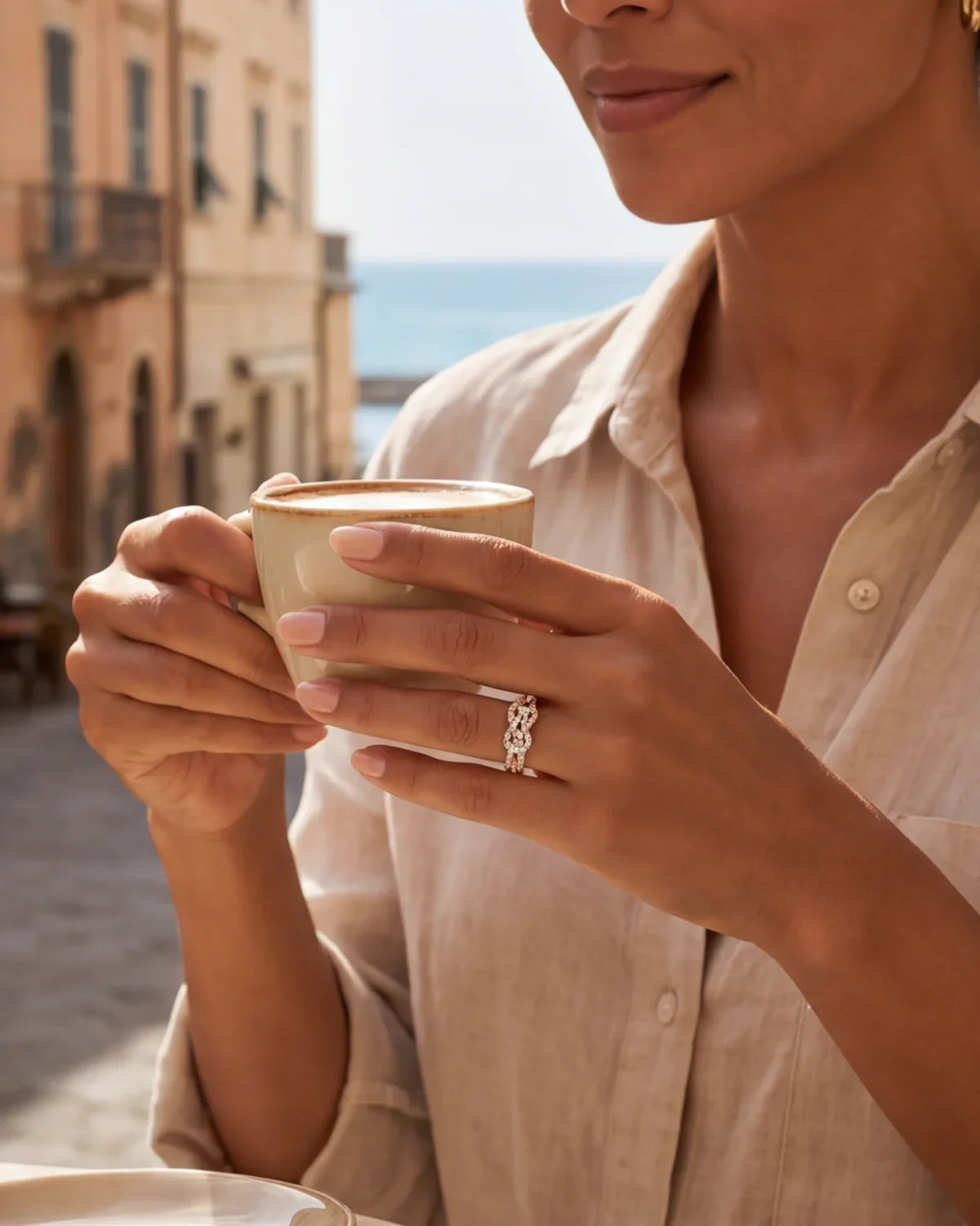 Albane | Bague Infini - Élégance sans fin