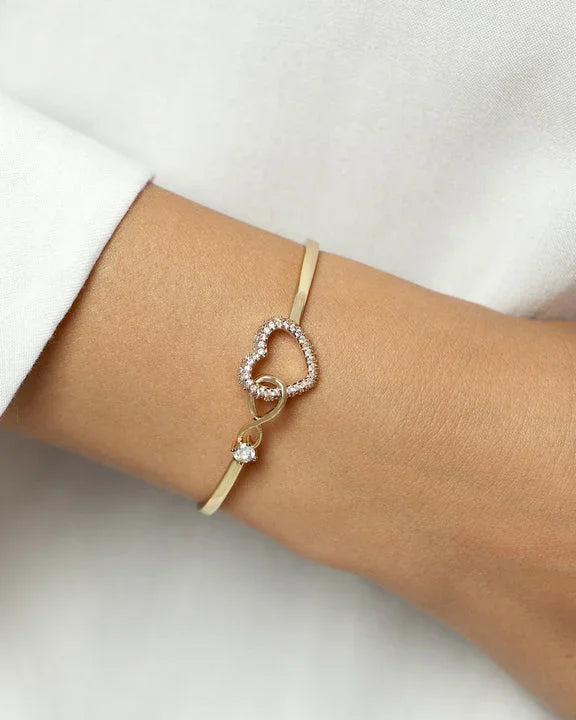 Aramburge | Bracelet Cœur Infini