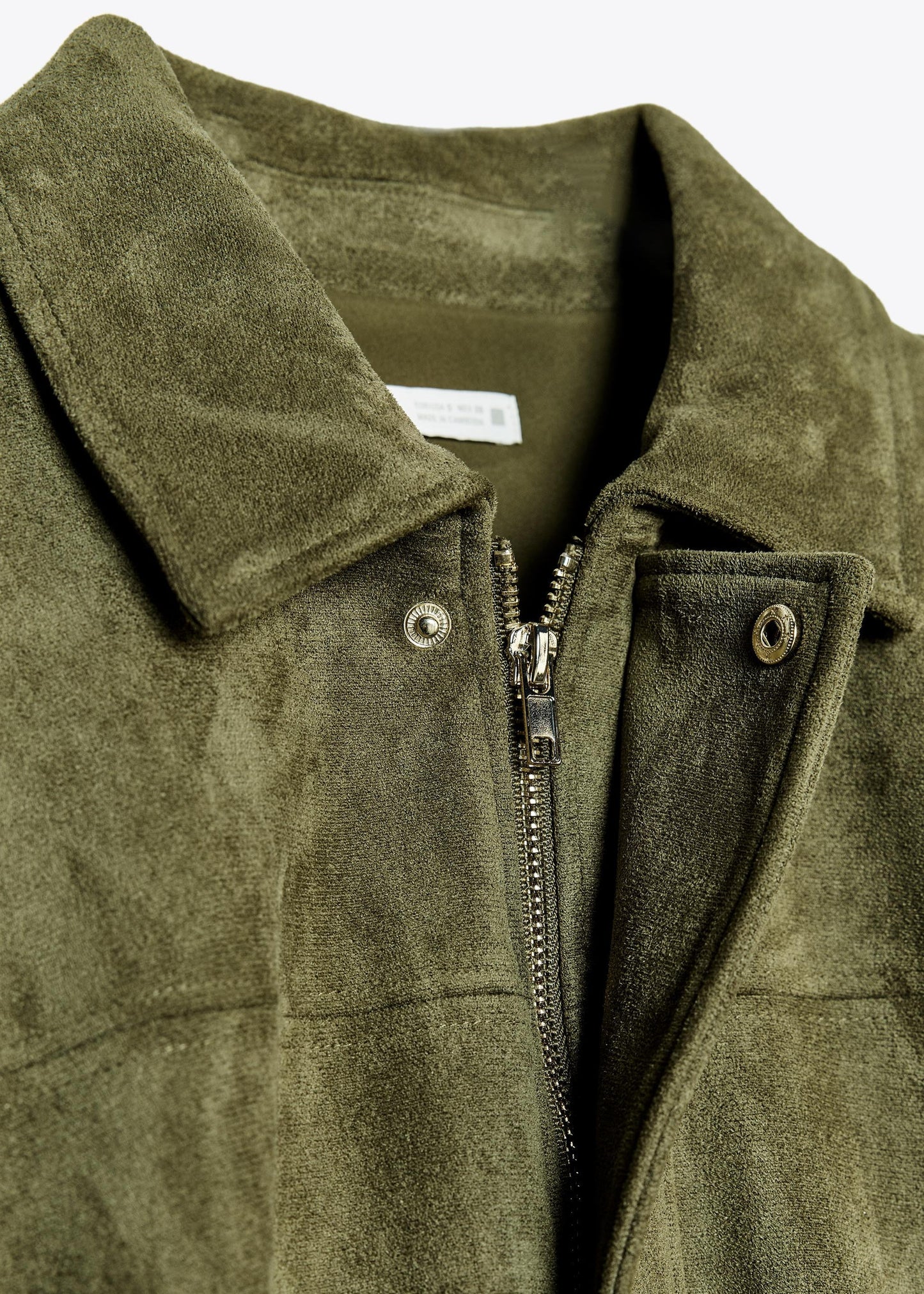 Veste bomber effet daim