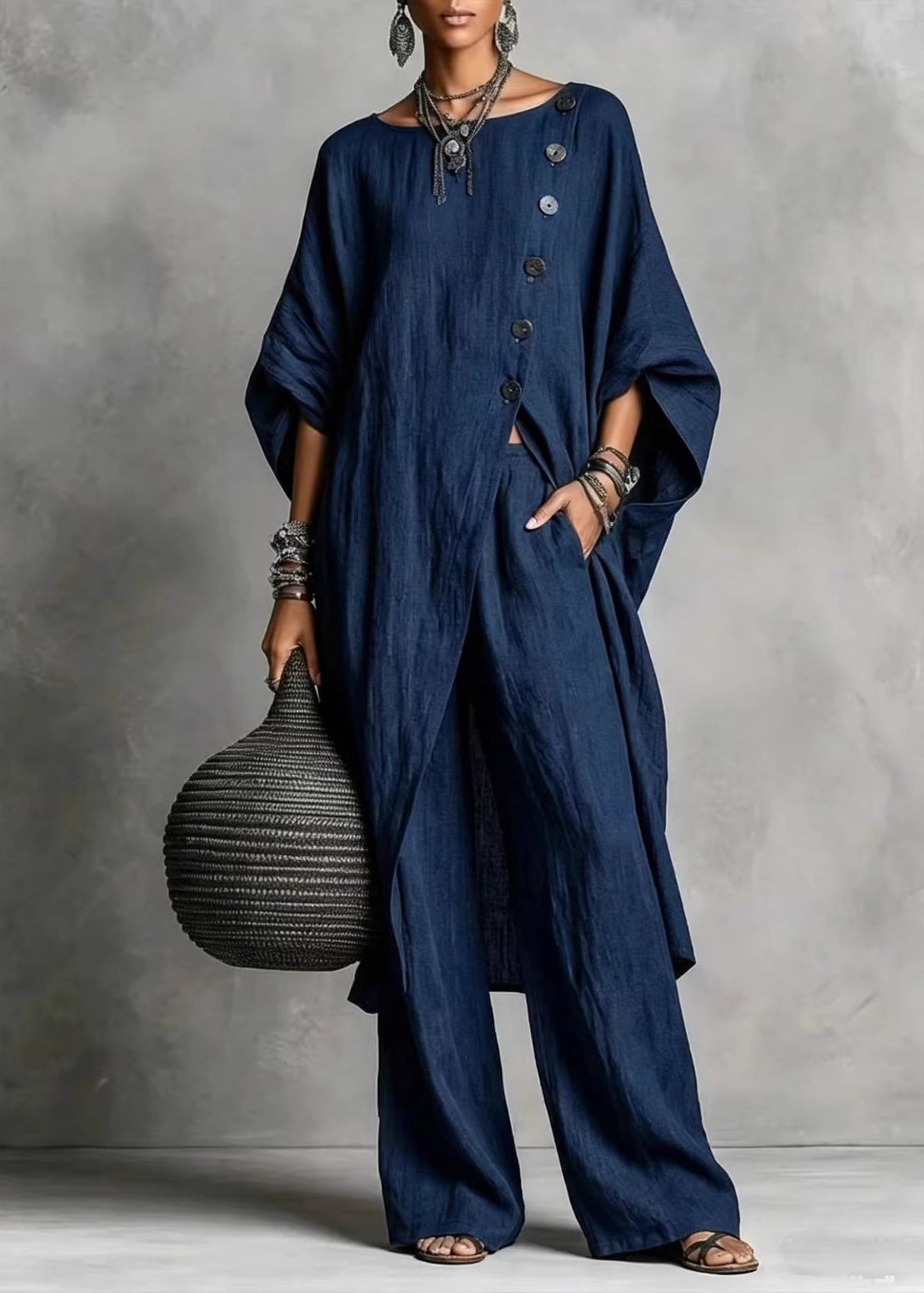Emma | Ensemble moderne coupe irrégulière
