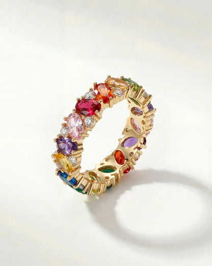 Carole | Bague ornée de pierres scintillantes