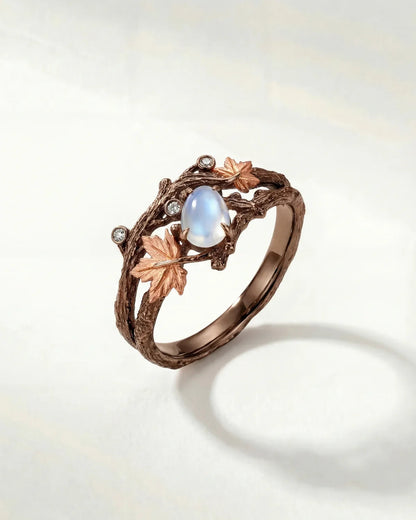 Maëlys | Bague effet branche — design organique et élégance naturelle