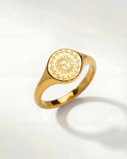Abigaël | Bague soleil inspirée par la lumière du jour