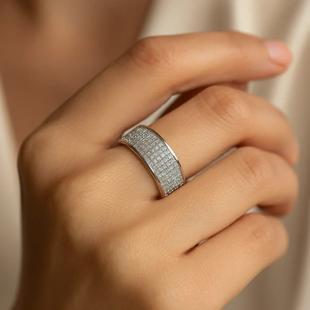 Luciana | Bague scintillante