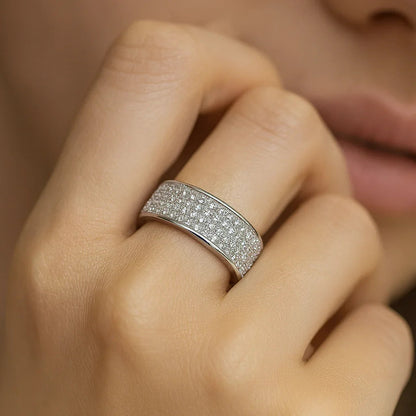 Luciana | Bague scintillante