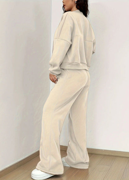 Ensemble Chic : Gilet et Pantalon Large