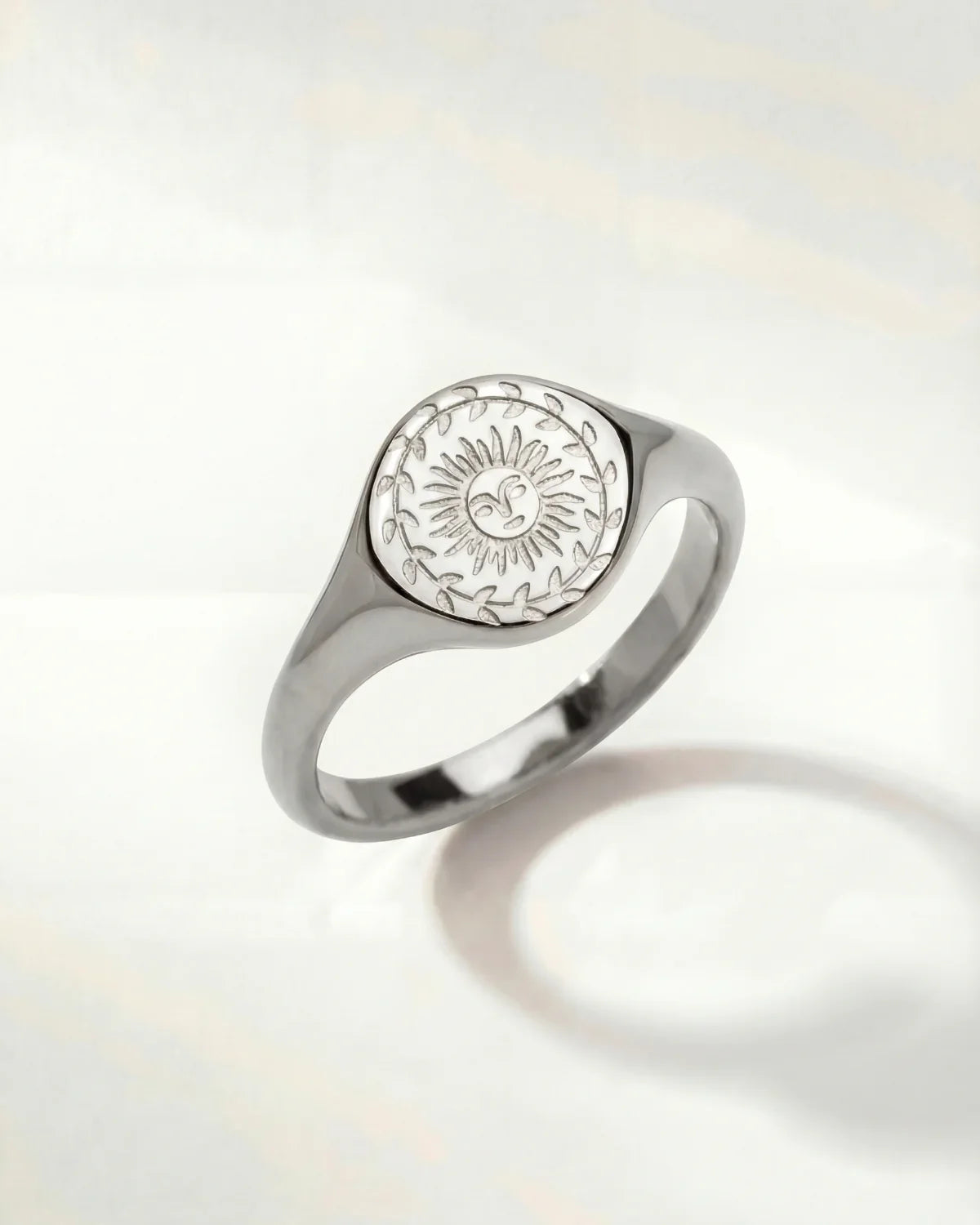Abigaël | Bague soleil inspirée par la lumière du jour