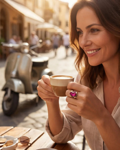 Livia | Bague en saphir