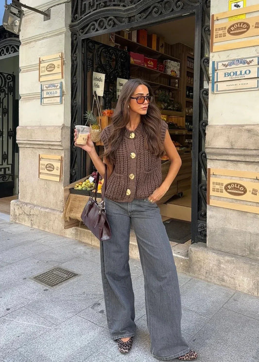 Top en Maille Épaisse