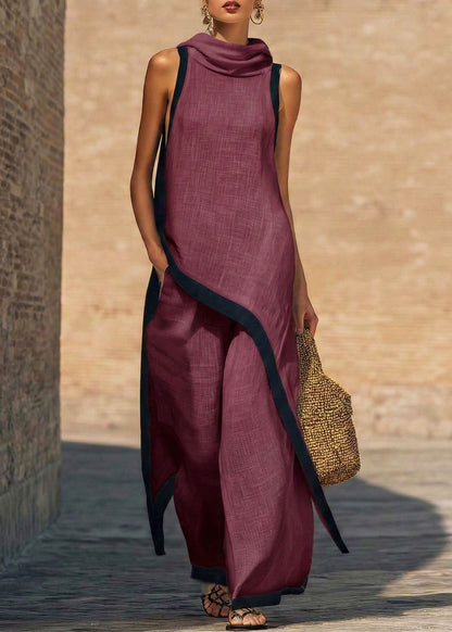 LÉORA™ | Ensemble Fluide Asymétrique Élégant