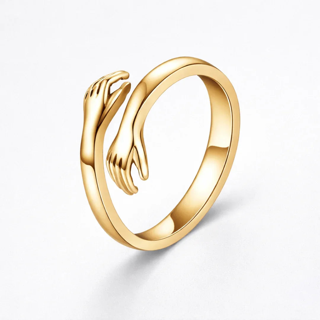 Océane | Bague étreinte élégante et moderne