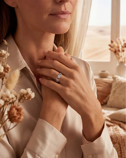 Dominique | Bague moderne et élégante