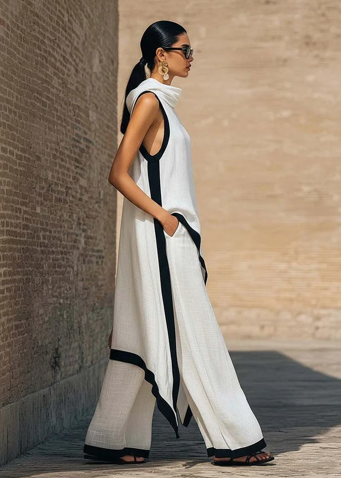 LÉORA™ | Ensemble Fluide Asymétrique Élégant