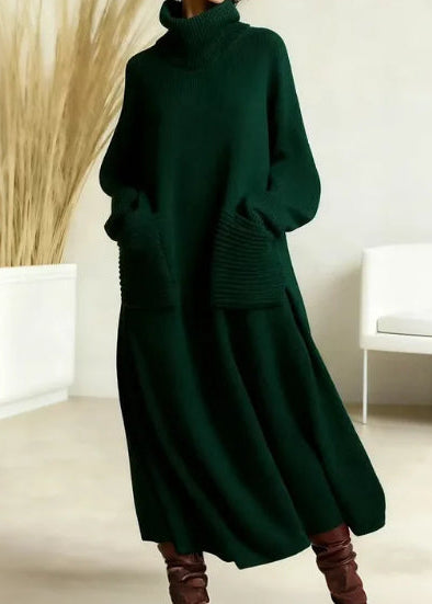 Robe Maille Fluide Hiver