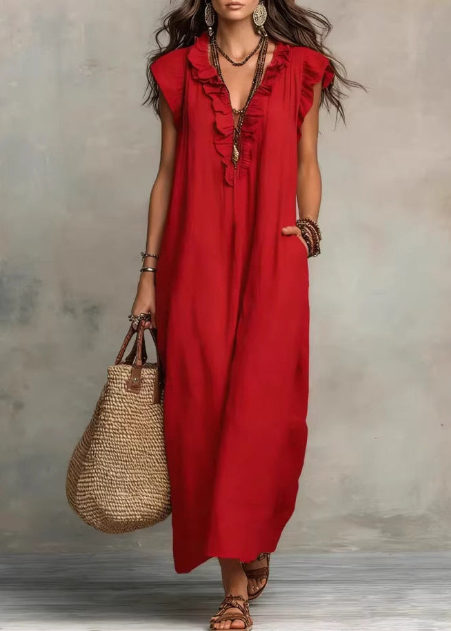 ÉLINA™ | Robe Bohème Fluide