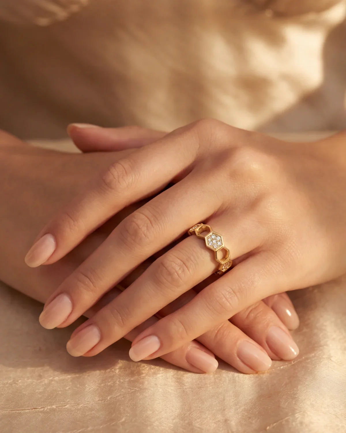 Dominique | Bague moderne et élégante