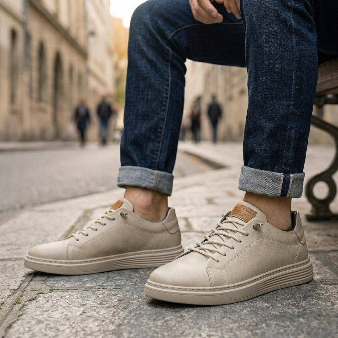 Oxfords i skinn