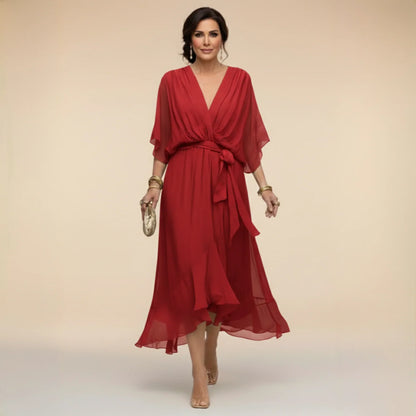 Alizée™ | Robe fluide à col en V