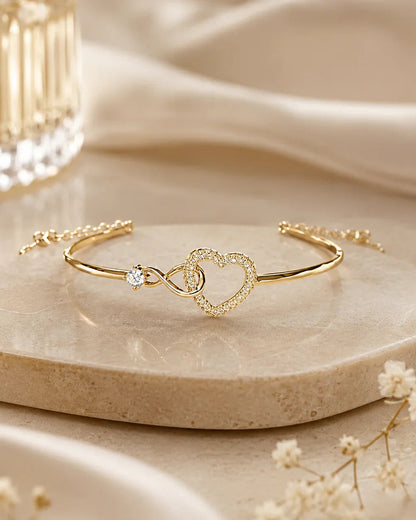 Aramburge | Bracelet Cœur Infini