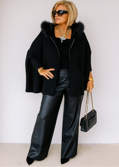 Cardigan à Capuche Chic