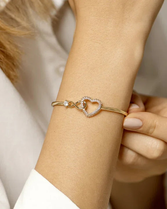 Aramburge | Bracelet Cœur Infini