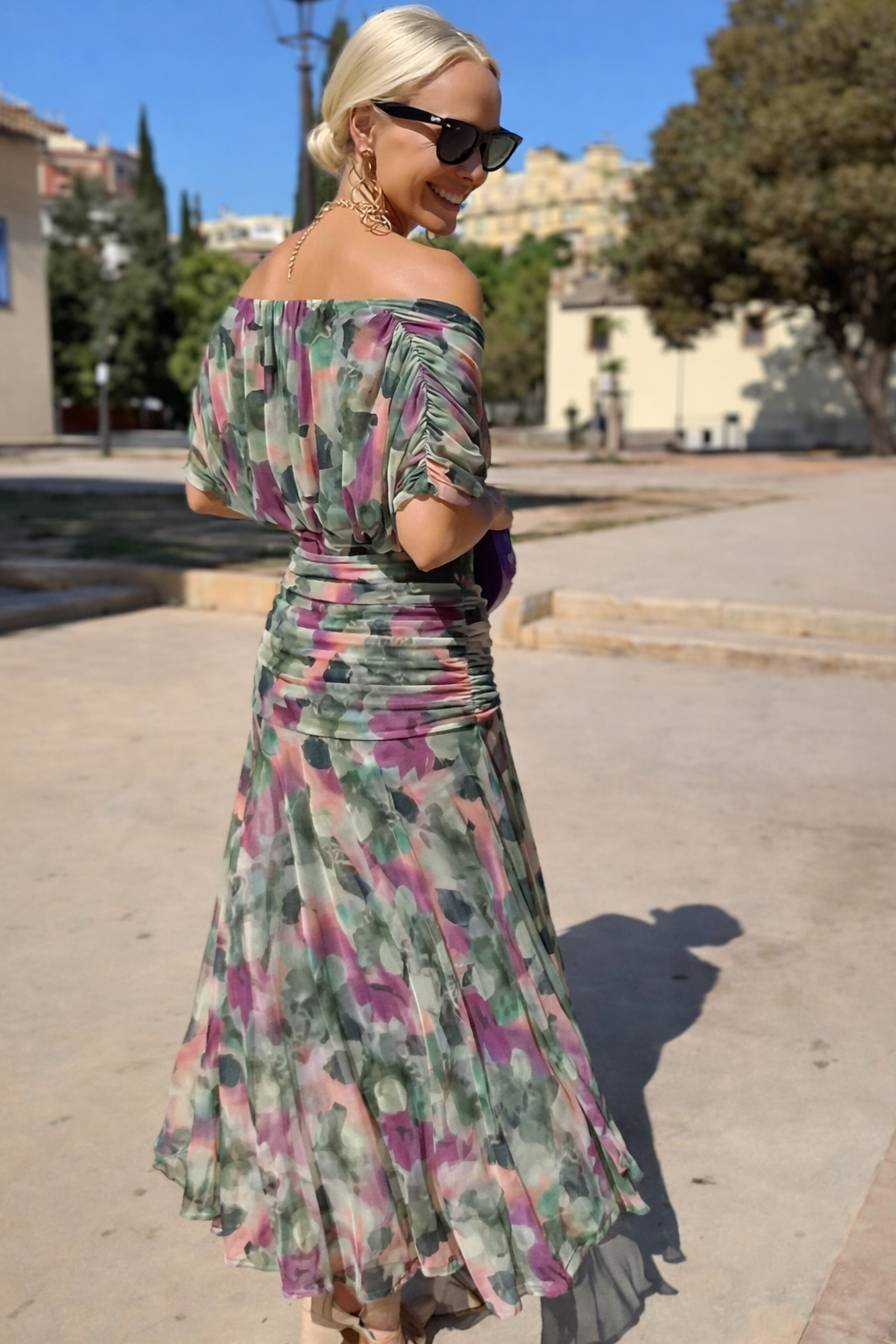 Léa | Robe Longue Fluide Élégante