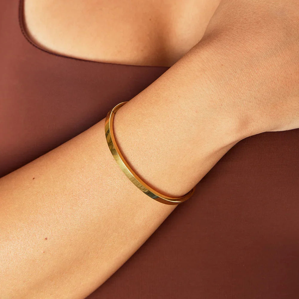 Domitille | Bracelet en Or Jaune 18K - Élégance intemporelle