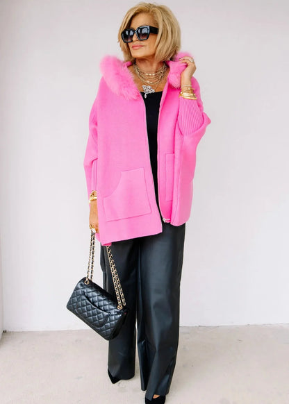 Cardigan à Capuche Chic