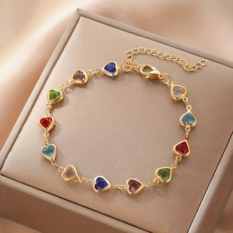Elle | Bracelet en forme de cœur unique et élégant