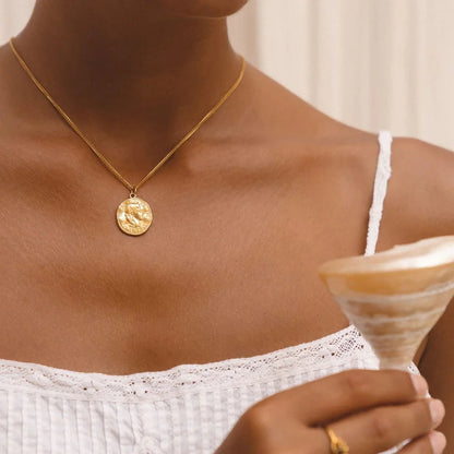 Bérénice | Collier Raffiné en Pièce Ancienne
