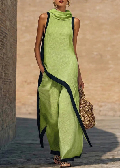 LÉORA™ | Ensemble Fluide Asymétrique Élégant