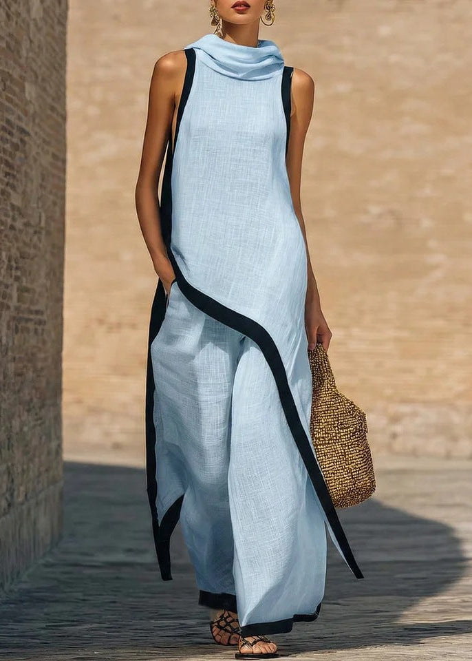 LÉORA™ | Ensemble Fluide Asymétrique Élégant