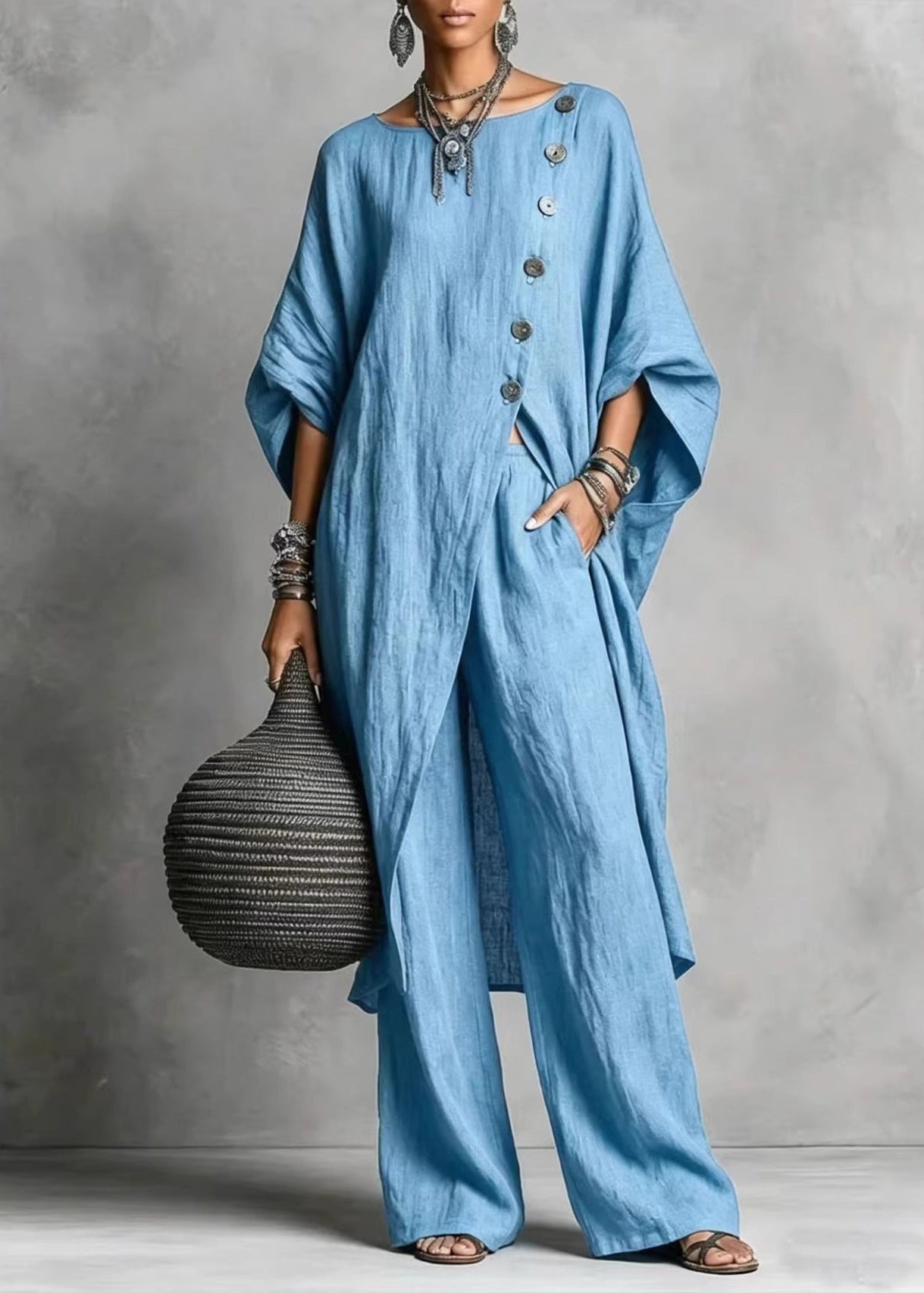 Emma | Ensemble moderne coupe irrégulière