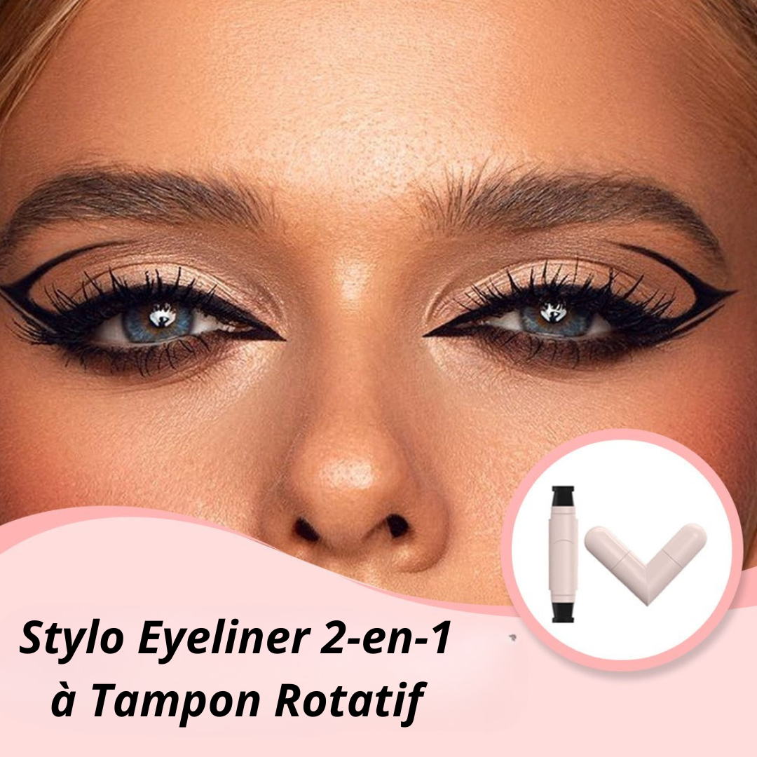 Stylo tampon eyeliner rotatif