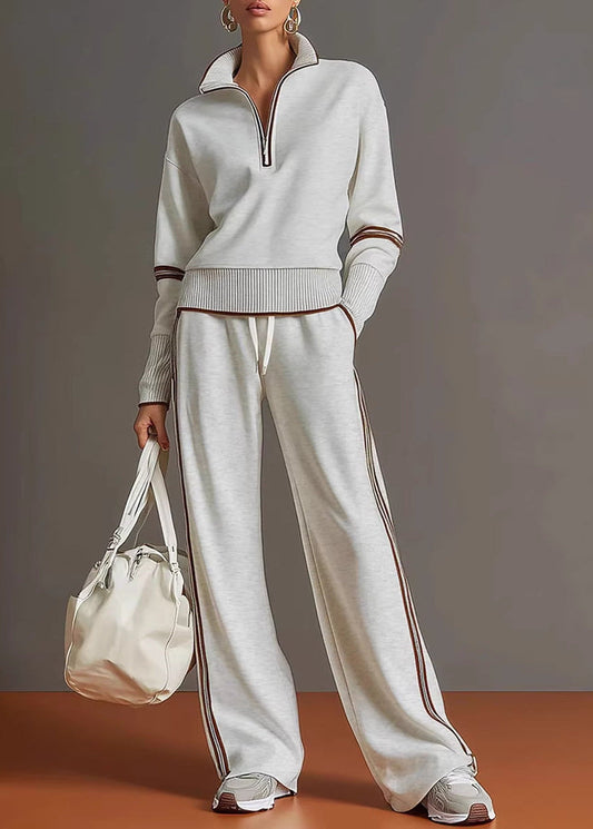 LUNA™ | Ensemble sporty chic rétro 2 pièces