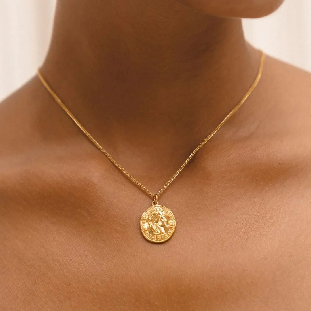 Bérénice | Collier Raffiné en Pièce Ancienne