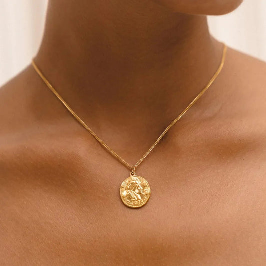 Bérénice | Collier Raffiné en Pièce Ancienne