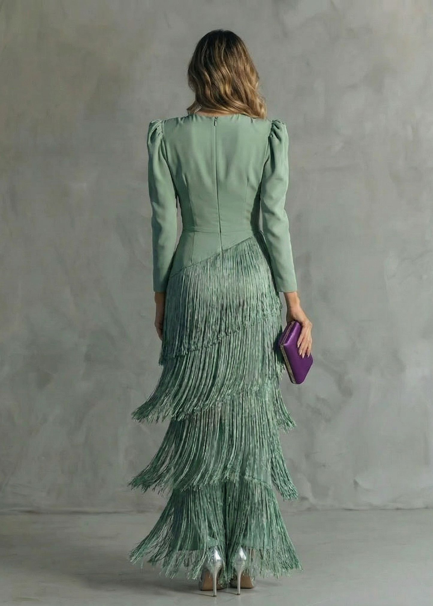 Clara | Robe Élégante à Franges
