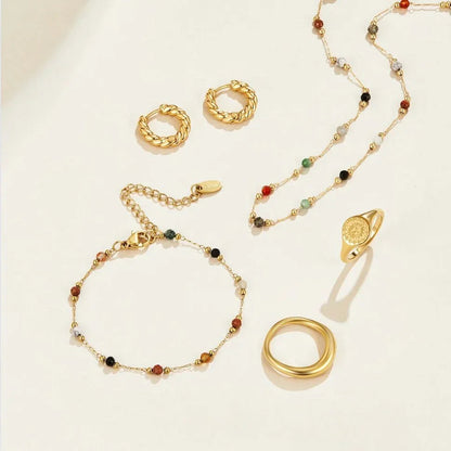 Éléonore | Bracelet en pierre naturelle — Élégance intemporelle