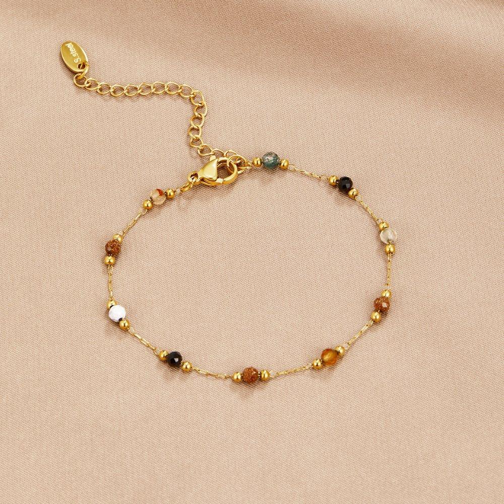 Éléonore | Bracelet en pierre naturelle — Élégance intemporelle
