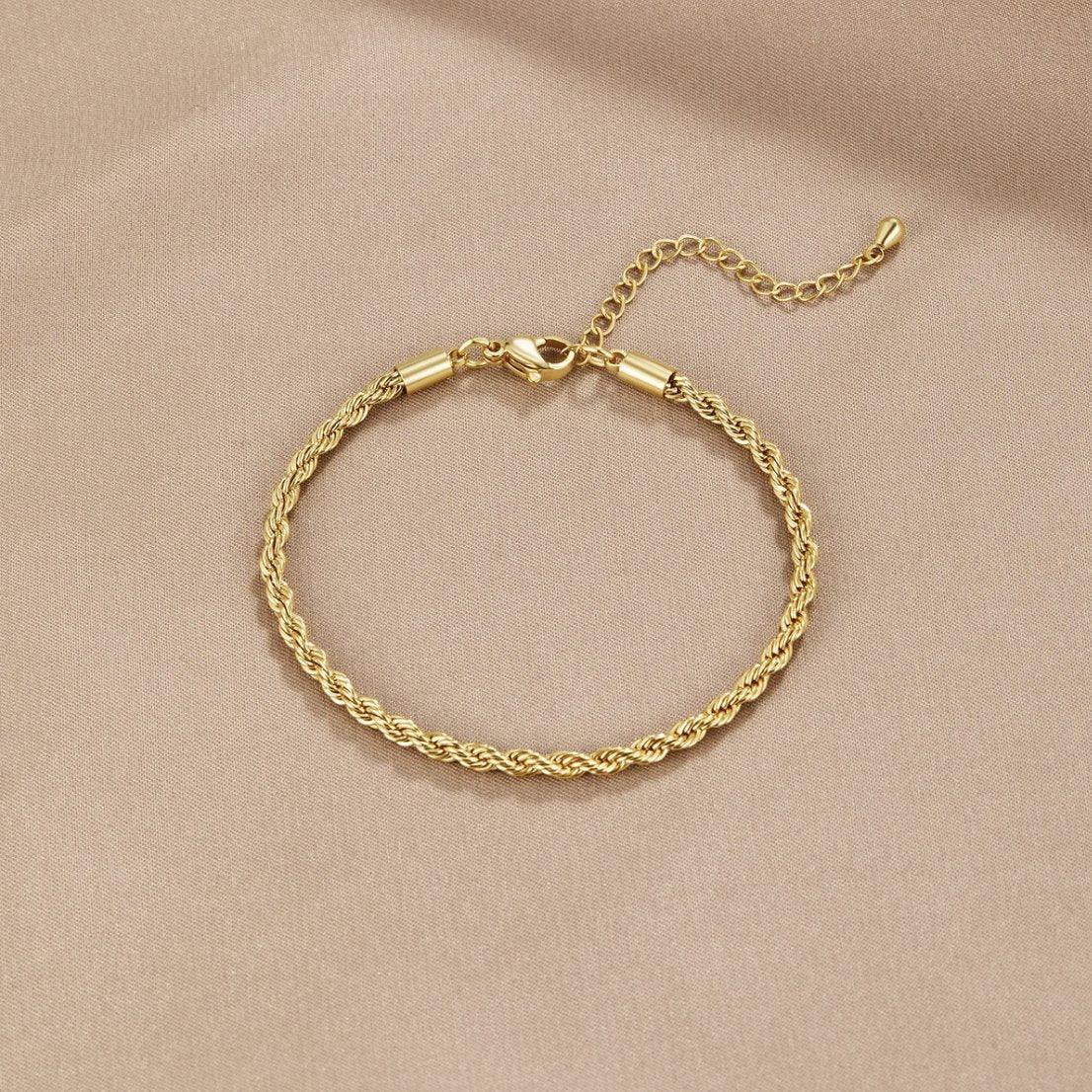 Sibylle | Bracelet en Or Chic et Raffiné