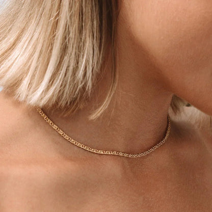 Sidonie | Collier Choker en Or Luxe – Élégance et Brillance